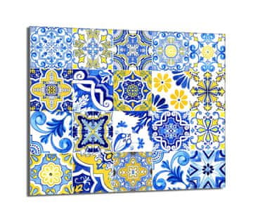 TMK Staklena zaštitna ploča za štednjak 60x52 Mosaic