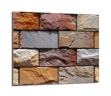 TMK Staklena zaštitna ploča za peć 60x52 Brick