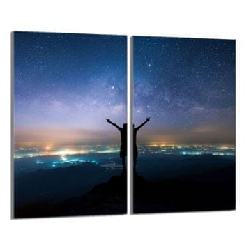 TMK Staklena zaštitna ploča za štednjak 2x30x52 Stars