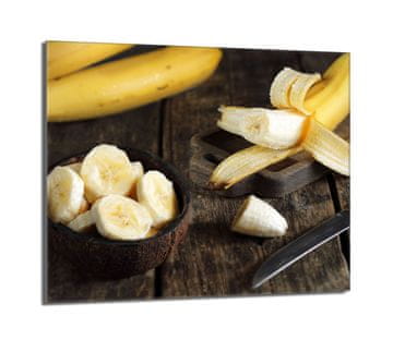 TMK Staklena zaštitna ploča za štednjak 60x52 Banana