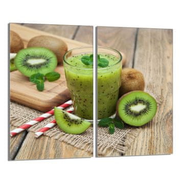 TMK Staklena zaštita za ploču za kuhanje 2x30x52 Kiwi