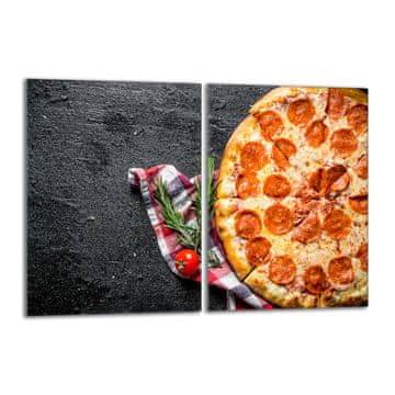 TMK Staklena zaštitna ploča za štednjak 2x40x52 Pizza