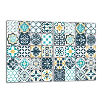 TMK Staklena zaštitna ploča za štednjak 2x40x52 Mosaic