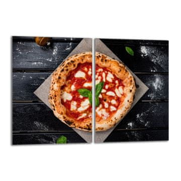 TMK Staklena zaštitna ploča za štednjak 2x40x52 Pizza
