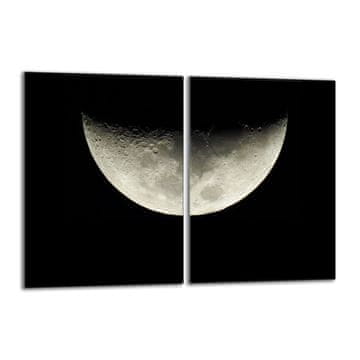 TMK Staklena zaštitna ploča za štednjak 2x40x52 Moon