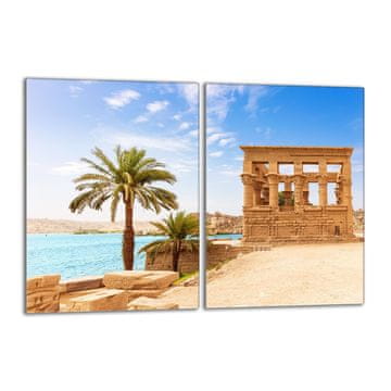 TMK Zaštitna staklena ploča za štednjak 2x40x52 Palms