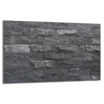 TMK Staklena zaštitna ploča za peć 80x52 Cigla