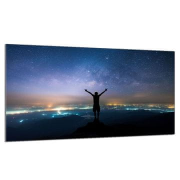 TMK Staklena zaštita za ploču za kuhanje 90x52 Stars