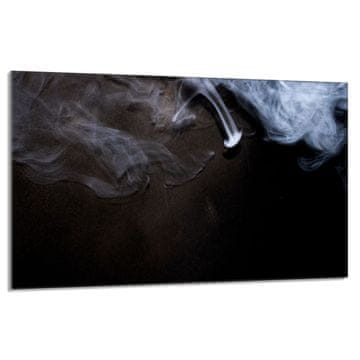 TMK Staklena zaštitna ploča za peć 80x52 Smoke