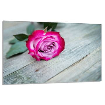 TMK Staklena zaštitna ploča za štednjak 80x52 Rose