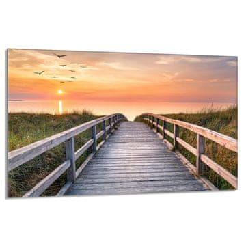 TMK Zaštitna staklena ploča za štednjak 80x52 Most