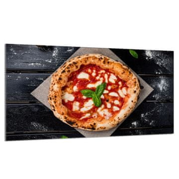 TMK Staklena zaštitna ploča za štednjak 90x52 Pizza