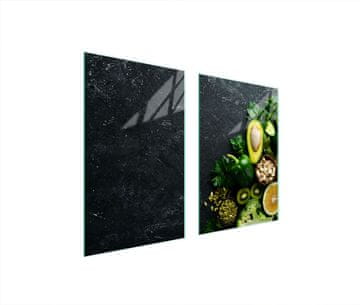 TMK ZAŠTITNA STAKLENA PLOČA ZA KUHINJU 65x52 AVOKADO