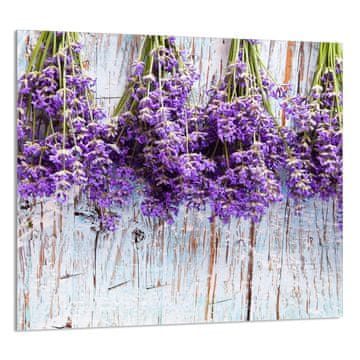 TMK STAKLENA PLOČA ZA KUHINJU 65x60 Lavanda