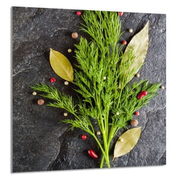 TMK STAKLENA PLOČA ZA KUHINJU 60x65 Koper