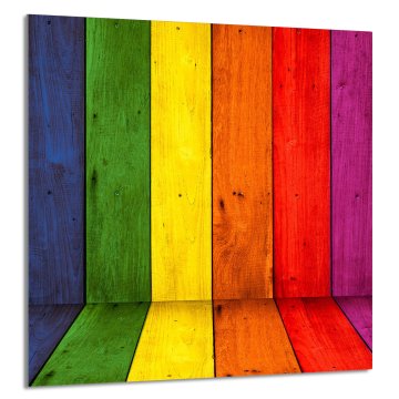 TMK STAKLENA PLOČA ZA KUHINJU 60x65 Šarena