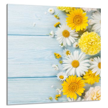 TMK STAKLENA PLOČA ZA KUHINJU 60x65 Kamilica