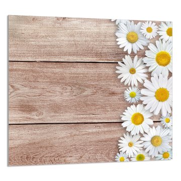 TMK STAKLENA PLOČA ZA KUHINJU 65x60 Drvo