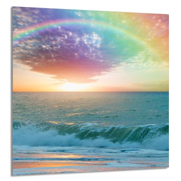 TMK STAKLENA PLOČA ZA KUHINJU 60x65 Morska