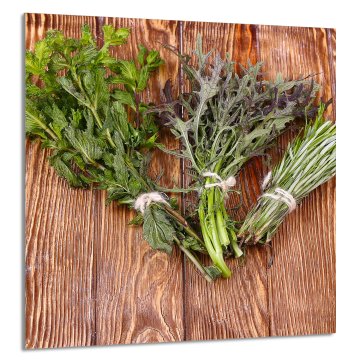 TMK STAKLENA PLOČA ZA KUHINJU 60x65 Ružmarin