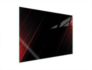 TMK ZAŠTITNA PLOČA OD STAKLA ZA ŠTEDNJAK 70x52 CRNA