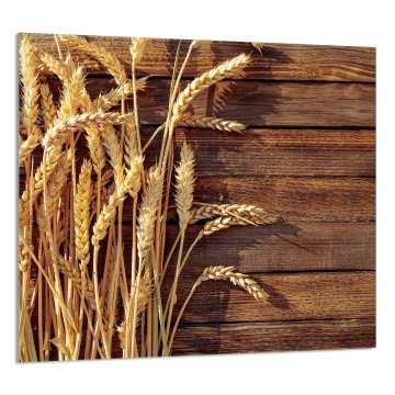 TMK STAKLENA PLOČA ZA KUHINJU 65x60 Pšenična