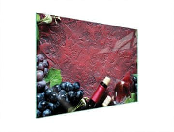 TMK ZAŠTITNA PLOČA OD STAKLENA ZA ŠTEDNJAK 70x52 ZA VINO