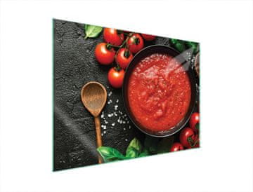 TMK ZAŠTITNA PLOČA OD STAKLENA ZA ŠTEDNJAK 70x52 ZA HRANU