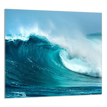 TMK STAKLENA PLOČA ZA KUHINJU 65x60 Wave