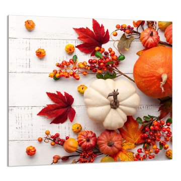 TMK STAKLENA PLOČA ZA KUHINJU 65x60 Bundeva