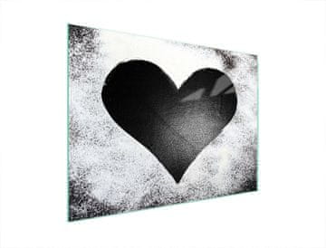 TMK ZAŠTITNA PLOČA OD STAKLA ZA ŠTEDNJAK 70x52 SRCE