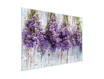 TMK ZAŠTITNA PLOČA OD STAKLA ZA ŠTEDNJAK 70x52 LAVANDA