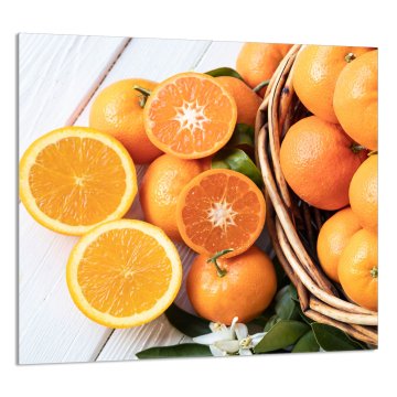 TMK STAKLENA PLOČA ZA KUHINJU 65x60 Voće