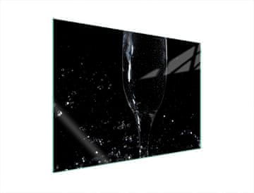 TMK ZAŠTITNA PLOČA OD STAKLENA ZA ŠTEDNJAK 70x52 ZA VINO