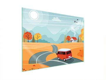 TMK ZAŠTITNA PLOČA OD STAKLA ZA ŠTEDNJAK 70x52 AUTO