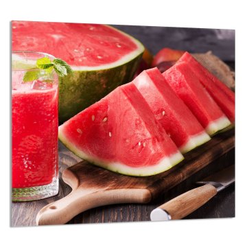 TMK STAKLENA PLOČA ZA KUHINJU 65x60 Lubenica