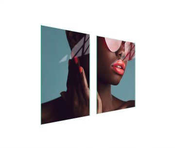 TMK ZAŠTITNA STAKLENA PLOČA ZA KUHINJU 65x52 ŽENA