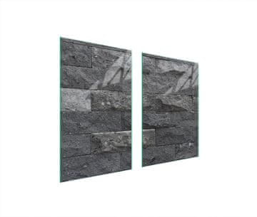 TMK ZAŠTITNA PLOČA OD STAKLA ZA KUHINJU 65x52 CIGLENA