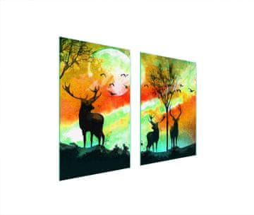 TMK ZAŠTITNA STAKLENA PLOČA ZA KUHINJU 65x52 DEER