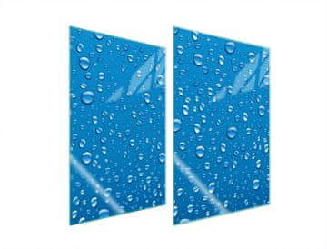 TMK ZAŠTITNA STAKLENA PLOČA ZA KUHINJU 2x35x52 KAPI