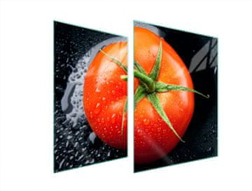 TMK ZAŠTITNA PLOČA OD STAKLA ZA ŠTEDNJAK 70x52 RAJČICA