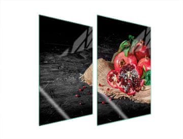 TMK ZAŠTITNA STAKLENA PLOČA ZA KUHINJU 2x35x52 TAMNOPLAVA