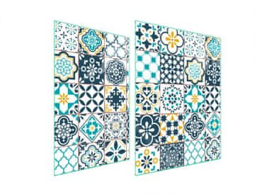 TMK ZAŠTITNA PLOČA OD STAKLA ZA ŠTEDNJAK 70x52 MOSAIC