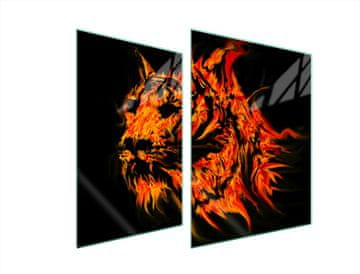 TMK ZAŠTITNA PLOČA OD STAKLA ZA ŠTEDNJAK 70x52 TIGER