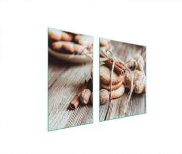 TMK ZAŠTITNA PLOČA OD STAKLENA ZA ŠTEDNJAK 90x52 CIMET