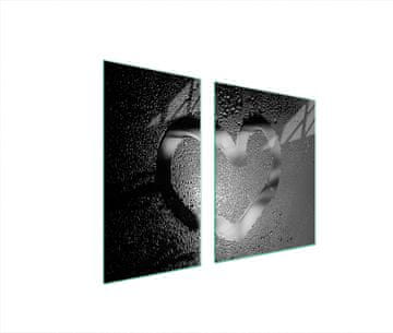 TMK ZAŠTITNA PLOČA OD STAKLENA ZA ŠTEDNJAK 90x52 SRCE