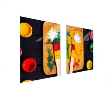 TMK ZAŠTITNA PLOČA OD STAKLA ZA ŠTEDNJAK 85x52 SMILE