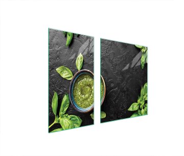 TMK ZAŠTITNA PLOČA OD STAKLA ZA ŠTEDNJAK 90x52 BASIL