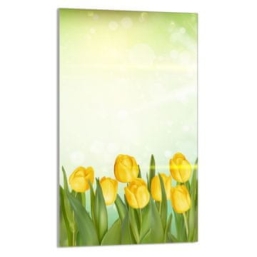 TMK STAKLENA DASKA ZA REZANJE 30x52 Tulipani