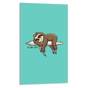 TMK STAKLENA DASKA ZA REZANJE 30x52 Sloth